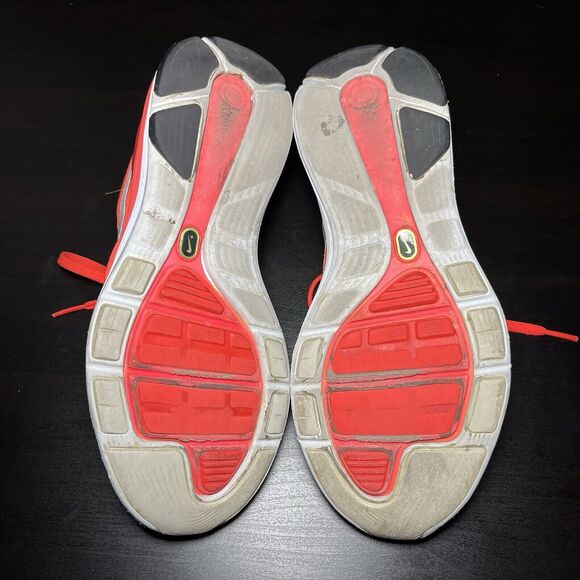 Nike Lunarglide 4 Women’s Size 7.5 Running Shoes Crimson Silver 3M 524978 604 - Picture 7 of 13